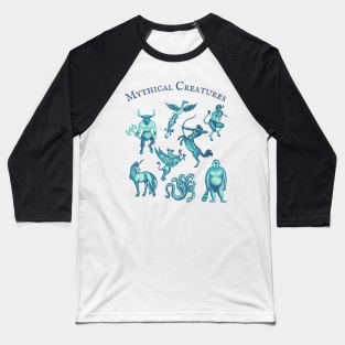 Mythical Creatures Baseball T-Shirt